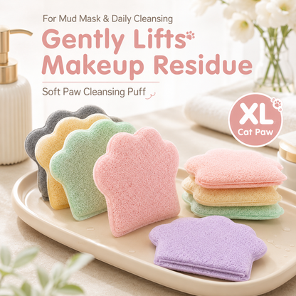 Cat Paw Konjac Facial Cleansing Mitt