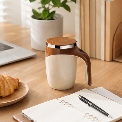 Automatic Self-Stirring Coffee Mug