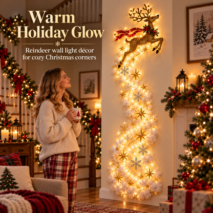 🎄 Magical Christmas Wall Light – 🎅Turn Your Wall Into a Holiday Wonderland🎁