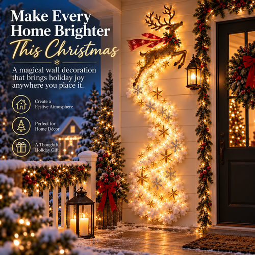Magical Christmas Wall Light – Turn Your Wall Into a Holiday Wonderland