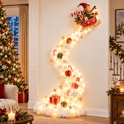 🎄 Magical Christmas Wall Light – 🎅Turn Your Wall Into a Holiday Wonderland🎁