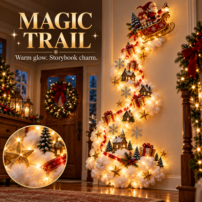 🎄 Magical Christmas Wall Light – 🎅Turn Your Wall Into a Holiday Wonderland🎁