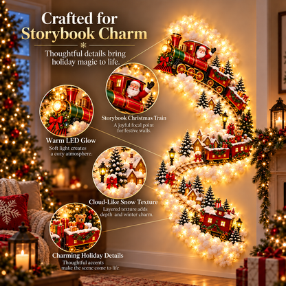 🎄 Magical Christmas Wall Light – 🎅Turn Your Wall Into a Holiday Wonderland🎁