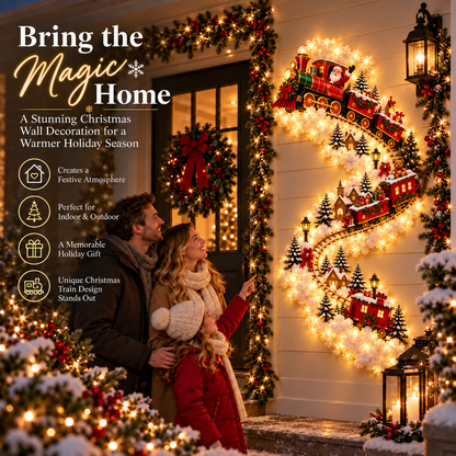 🎄 Magical Christmas Wall Light – 🎅Turn Your Wall Into a Holiday Wonderland🎁