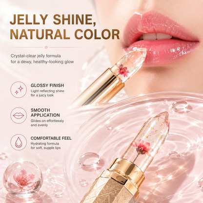 🔥Viral Bloom Jelly Lip Tint🔥Magic Bloom Color-Shift Lipstick⭐GlowBloom Jelly Lipstick